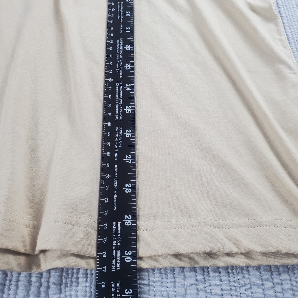 Champion Mens XXL Tan Beige Short Sleeve Crewneck T-Shirt NWT - Picture 5 of 8
